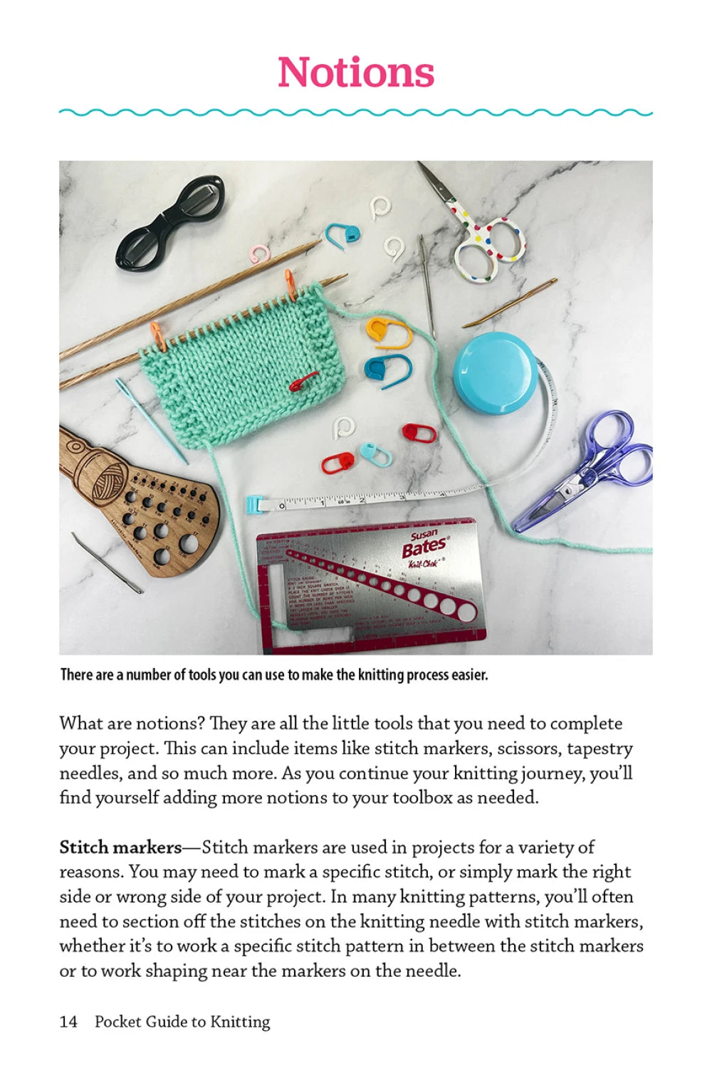 Pocket Guide to Knitting