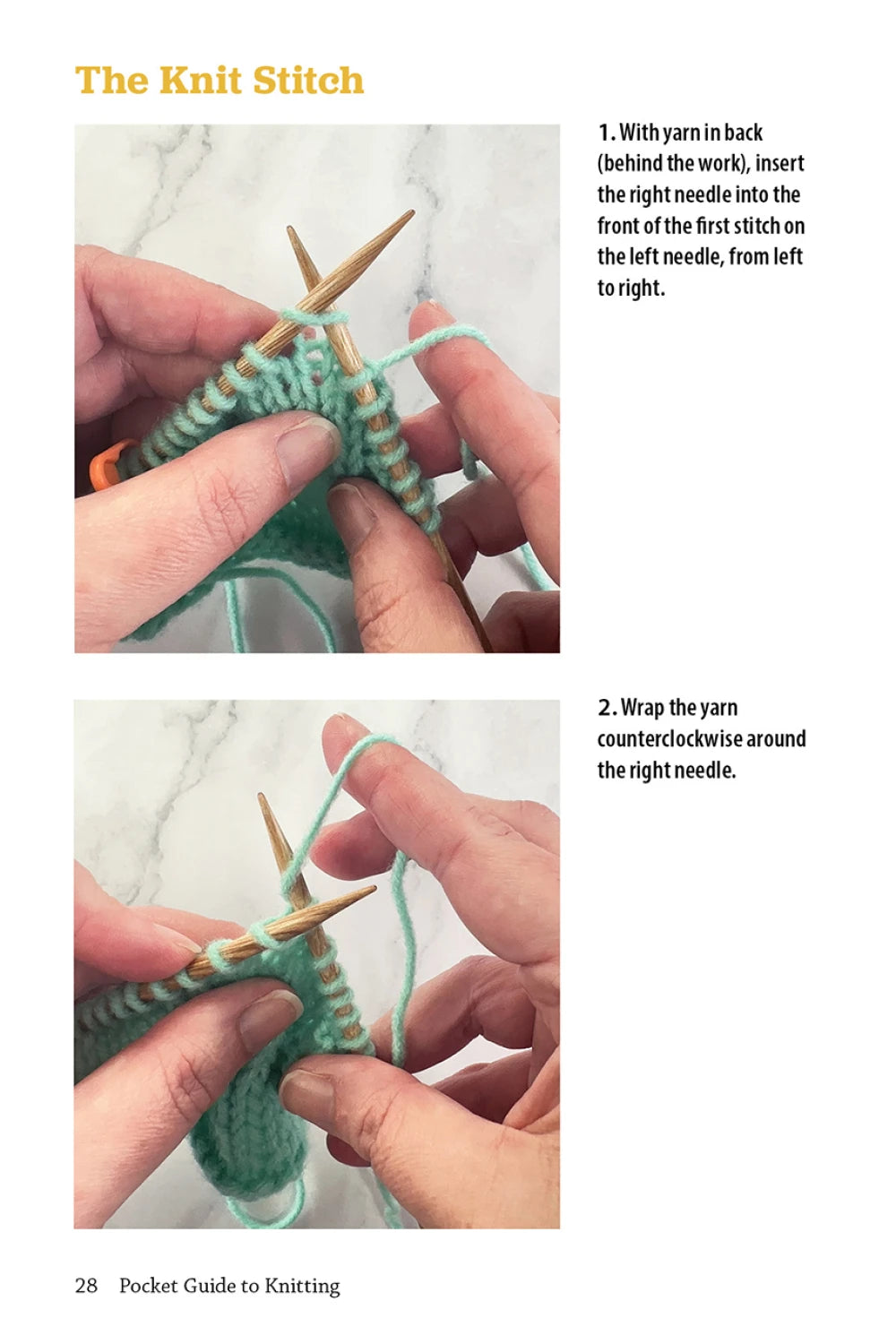 Pocket Guide to Knitting