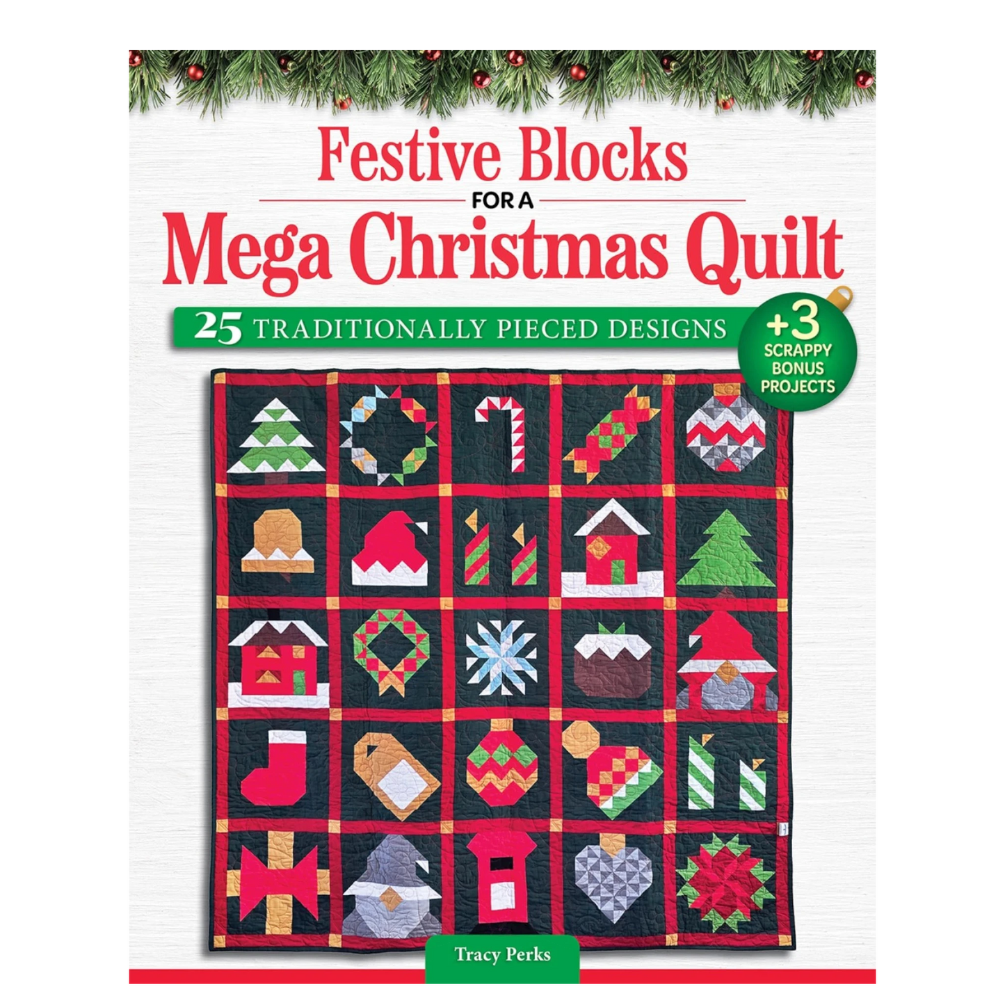 Festive Blocks for a Mega Christmas Quilt Book