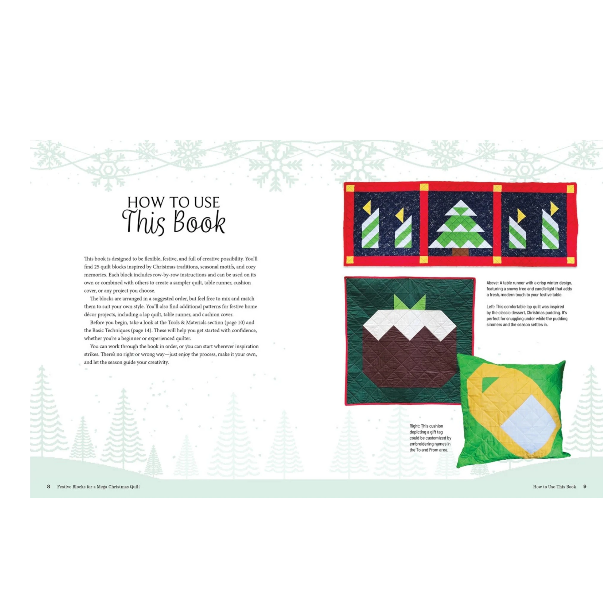 Festive Blocks for a Mega Christmas Quilt Book