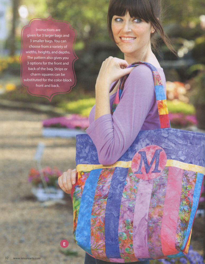 Best Of Quilted Bags Book , quilting and craft projects