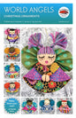 World Angels Christmas Ornaments Pattern , quilting and craft projects