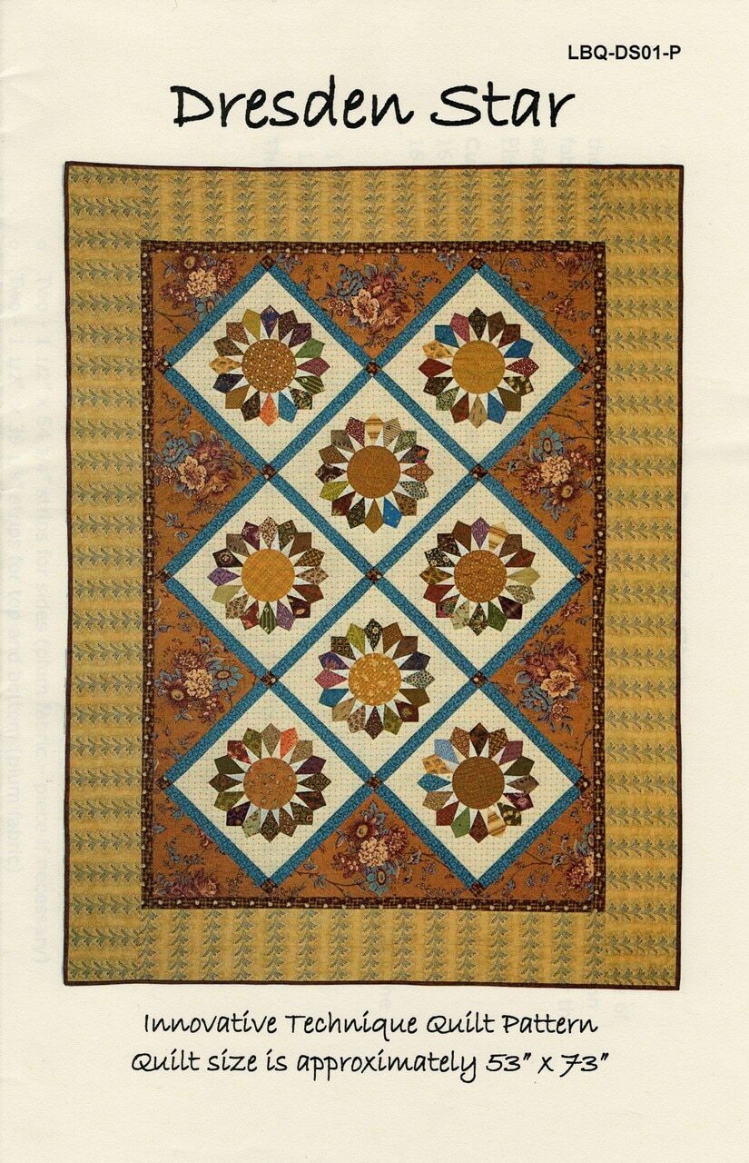 Dreseden Star QUilt Pattern by Edyta Sitar , quilting and craft projects