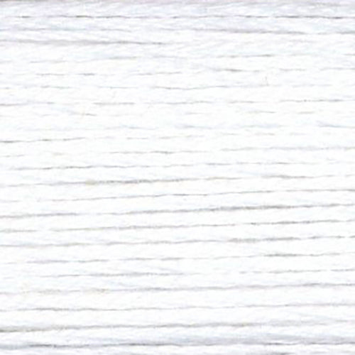 Cosmo Embroidery Floss 25 White - 100 for embroidery, stitching and decorative needlework