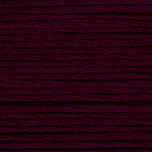 Cosmo Embroidery Floss 25 Deep Red Purple - 2224 for embroidery, stitching and decorative needlework