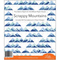 Scrappy Mountains Foundation Paper Piecing Pad , pattern making and craft projects