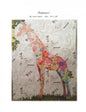 Laura Heine Potpourri Giraffe Collage Pattern , quilting and craft projects