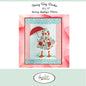 Rainy Day Duckie Sewing Appliqué Pattern , quilting and craft projects