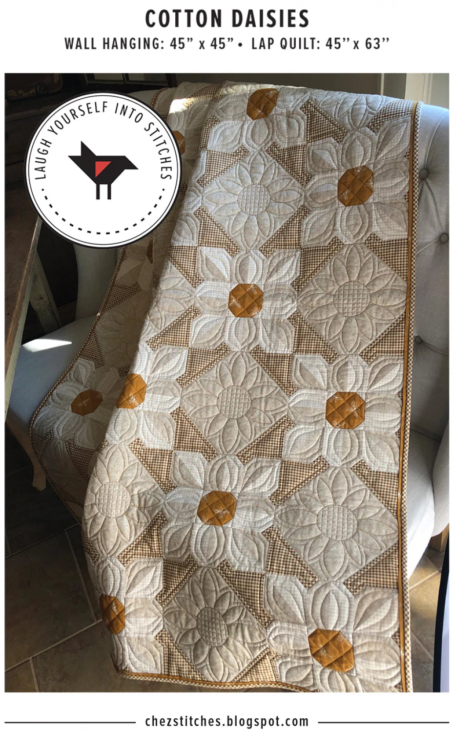 Cotton Daisies Quilt Pattern