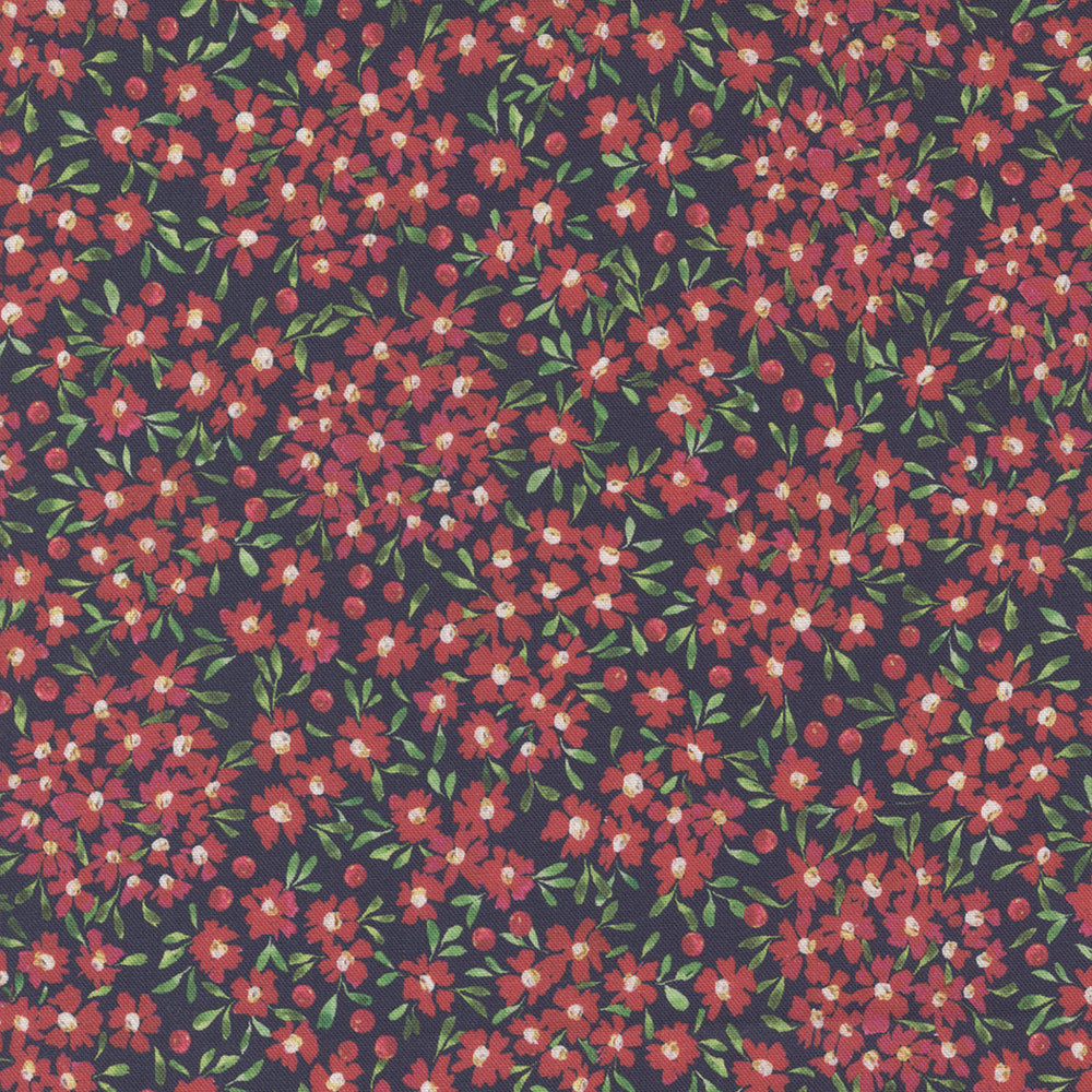 MODA Comfort & Joy - Red Flowers sewing and quilting product