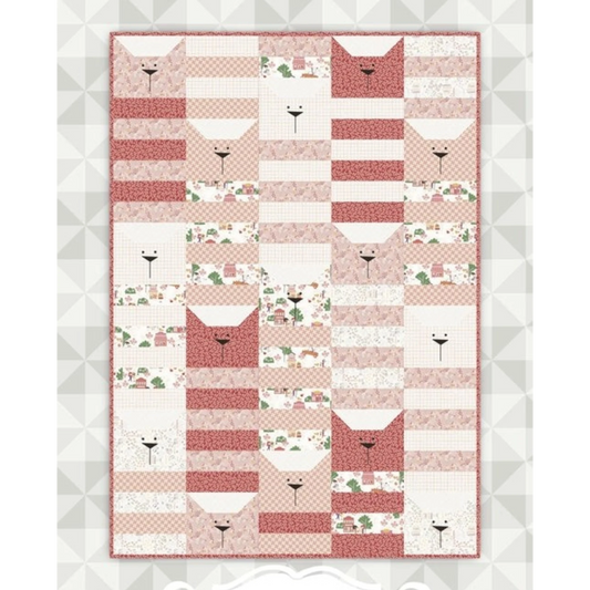 Flat Cat Quilt Pattern , quilting and craft projects