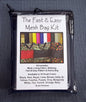 Fast and Easy BLACK Mesh Bag Kit for bag making, sewing and creative projects