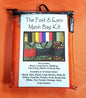 Fast and Easy BLACK Mesh Bag Kit for bag making, sewing and creative projects