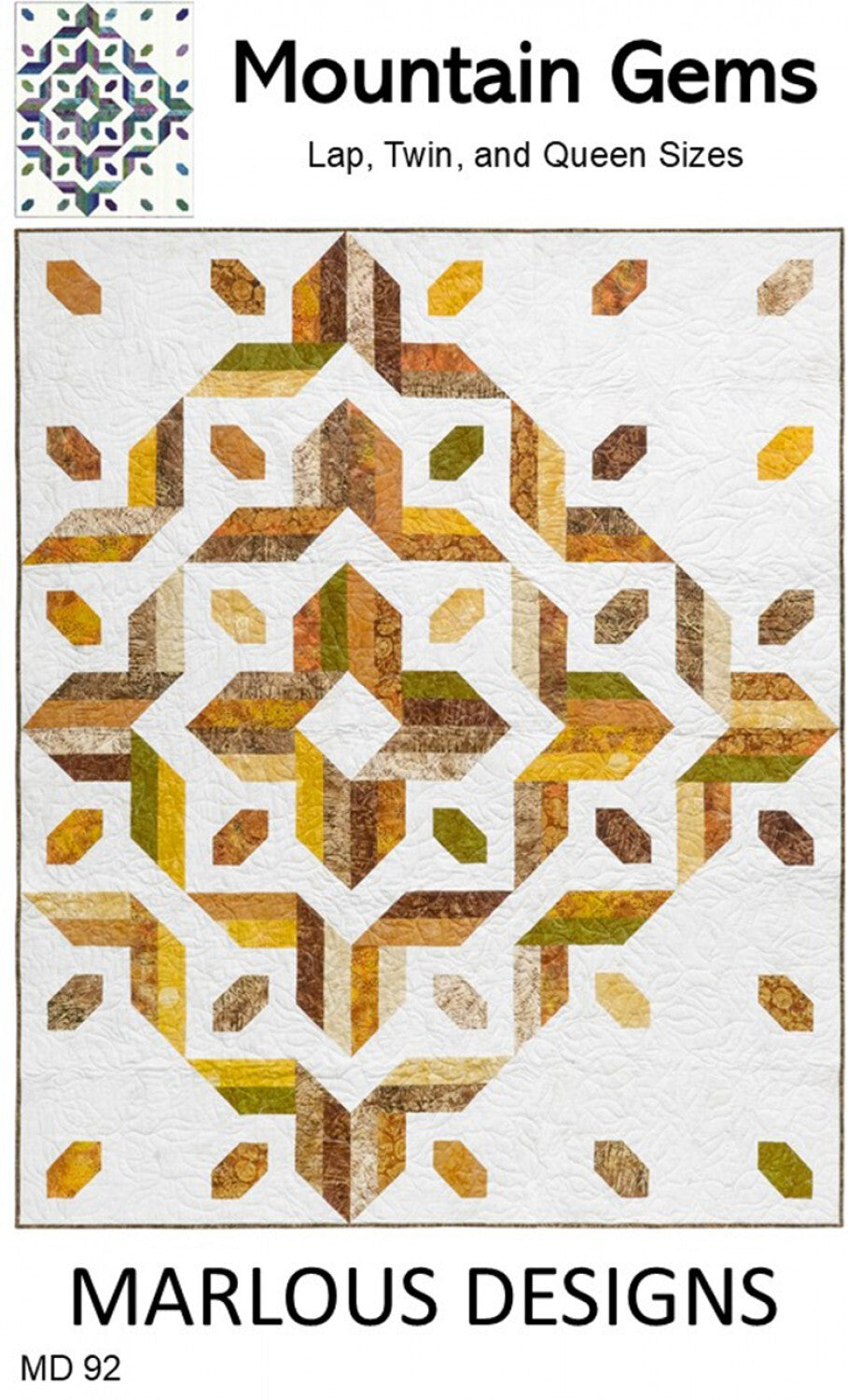 Mountain Gems Quilt Pattern , quilting and craft projects