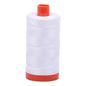 Mako Cotton Thread 50wt - White for patchwork, quilting and sewing