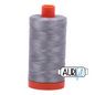 Aurifil Cotton Mako 50wt 1300m 2605 Grey