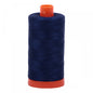 Mako Cotton Thread 50 wt - Dark Navy for patchwork, quilting and sewing