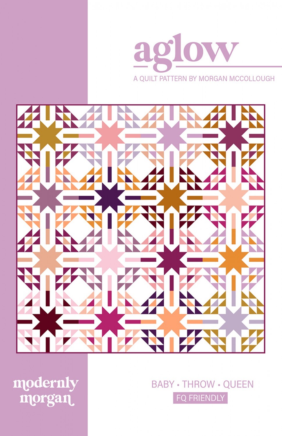 Aglow Quilt Pattern , quilting and craft projects