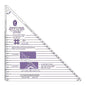 Cut N Flip Diagonal Set Triangle Ruler 152 mm to 406 mm for precise cutting, marking and patchwork