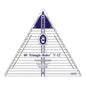 Marti Michell - Triangle Ruler 305 mm 60 Degree for precise cutting, marking and patchwork