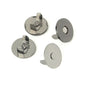 Magnetic Snaps 10 mm - Gunmetal (10 Pack) for bag making and sewing projects