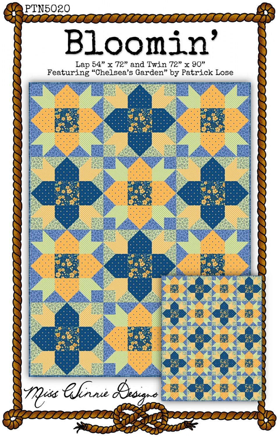 Bloomin' Quilt Pattern , quilting and craft projects