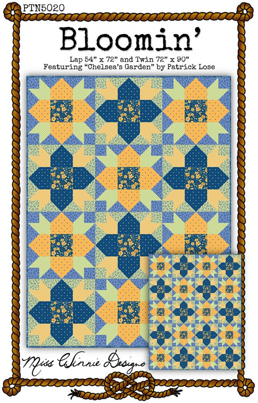 Bloomin' Quilt Pattern , quilting and craft projects