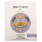 Punch Needle 152 mm Hoop Celestial Moth KIT for embroidery, stitching and needlework