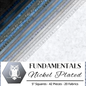 Fundamentals - Nickel 127 mm squares - 42pc sewing and quilting product