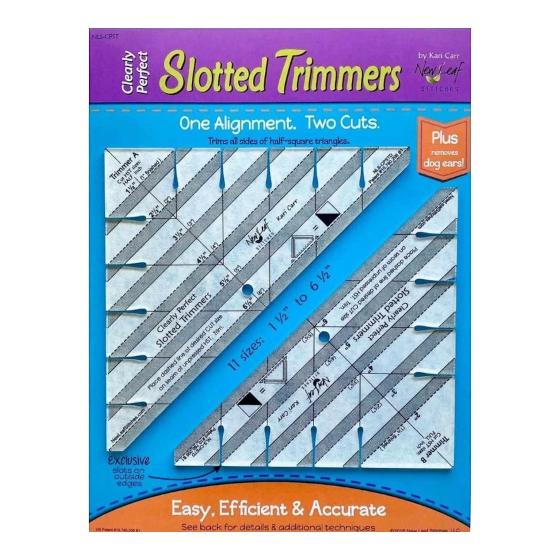 Clearly Perfect Slotted Trimmers sewing and quilting product
