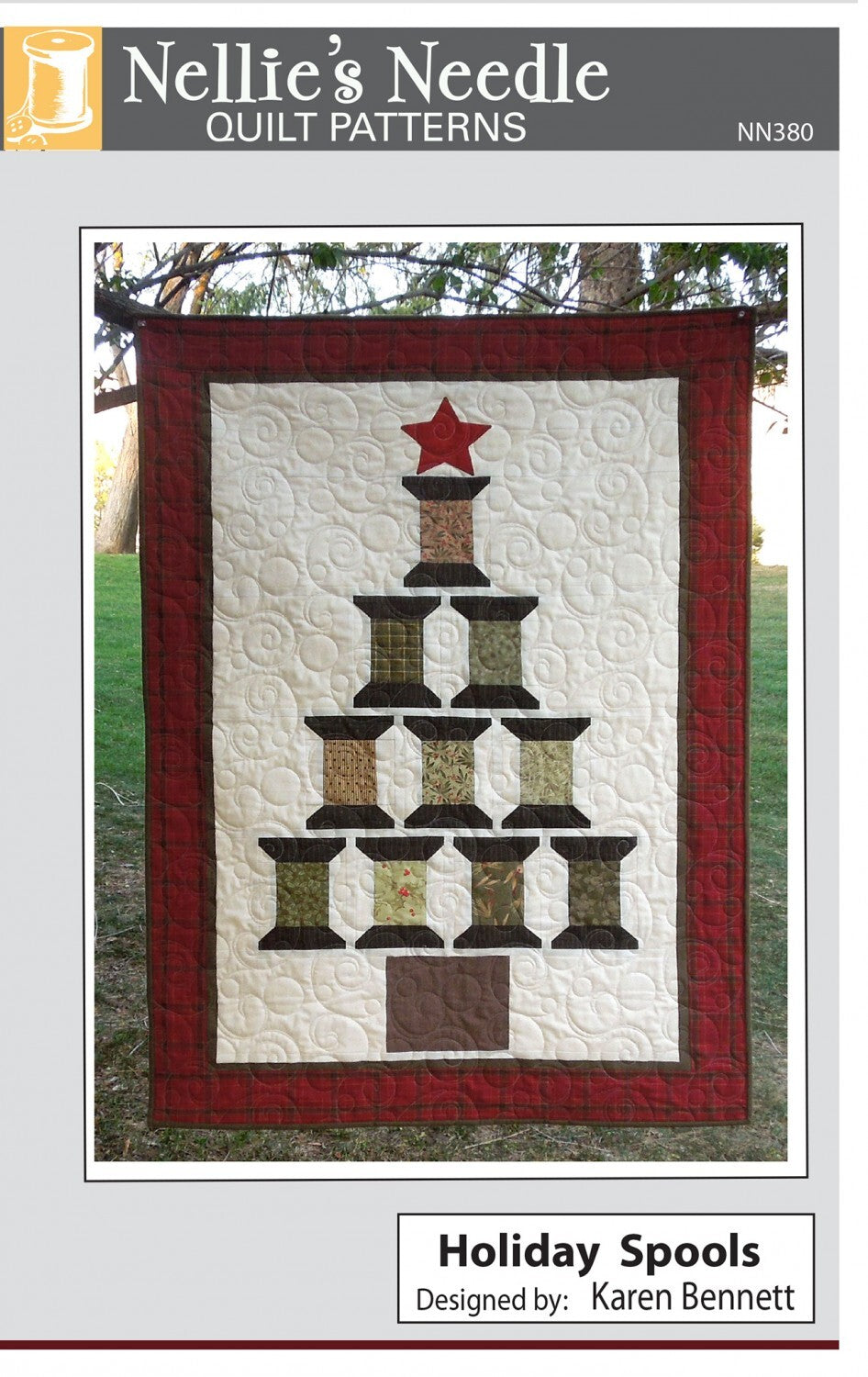 Holiday Spools Quilt Pattern , quilting and craft projects