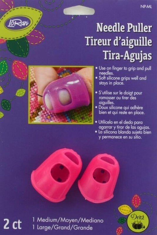 Dritz Loran Stay-On Needle Puller Medium Large 2ct , quilting and needlework