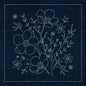 Sashiko Australian Blossom INDIGO