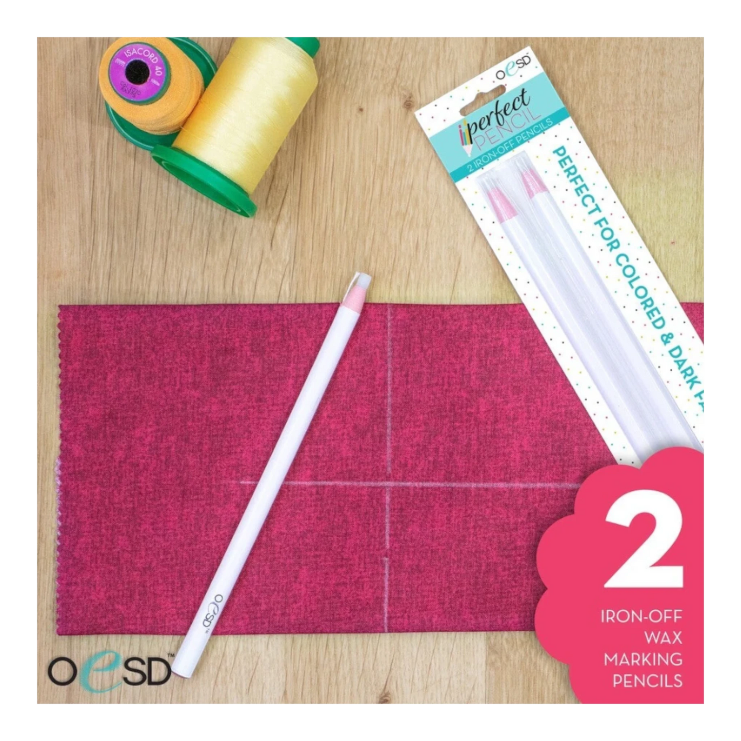 OESD The Perfect Pencil 2pk , sewing and fabric marking