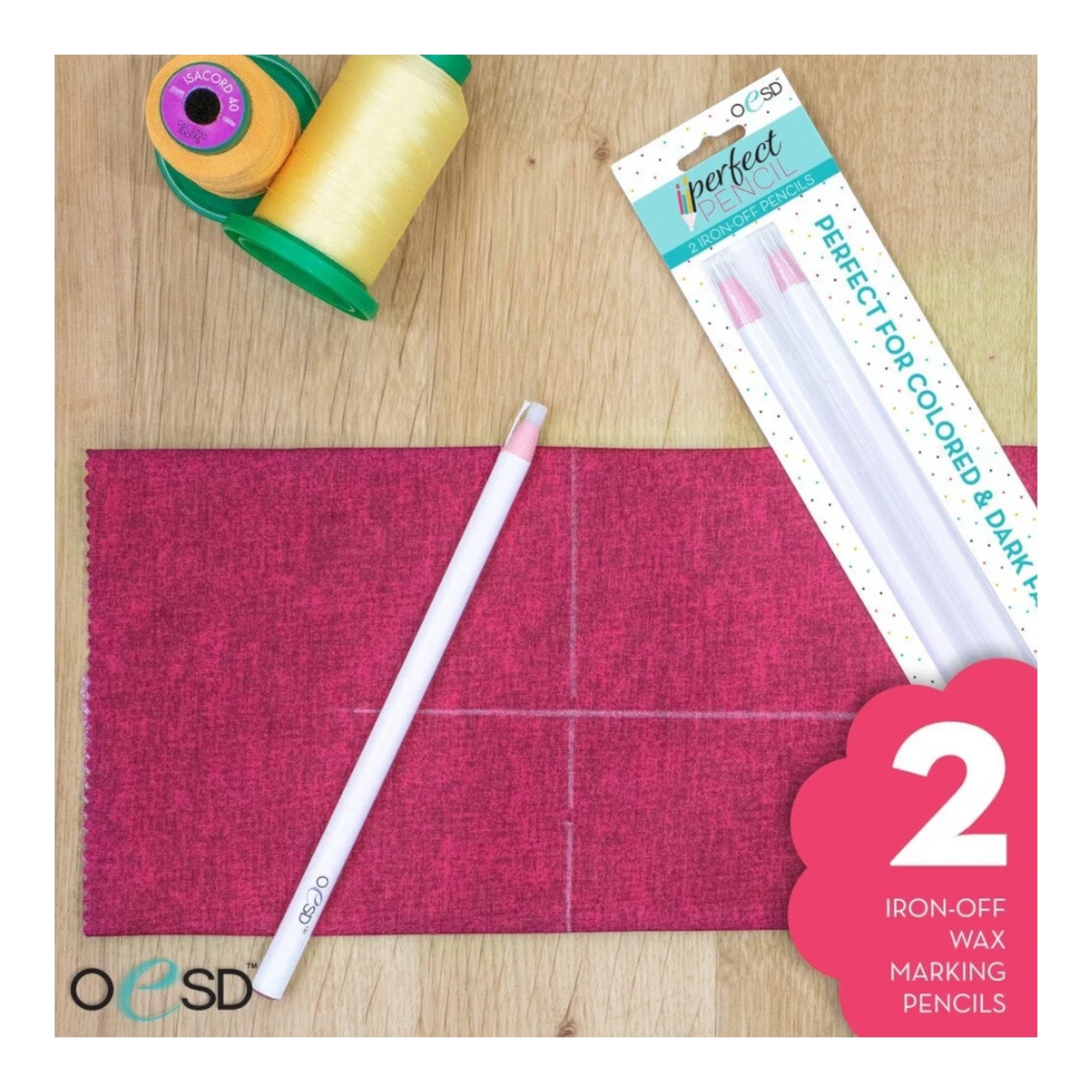 OESD The Perfect Pencil 2pk , sewing and fabric marking