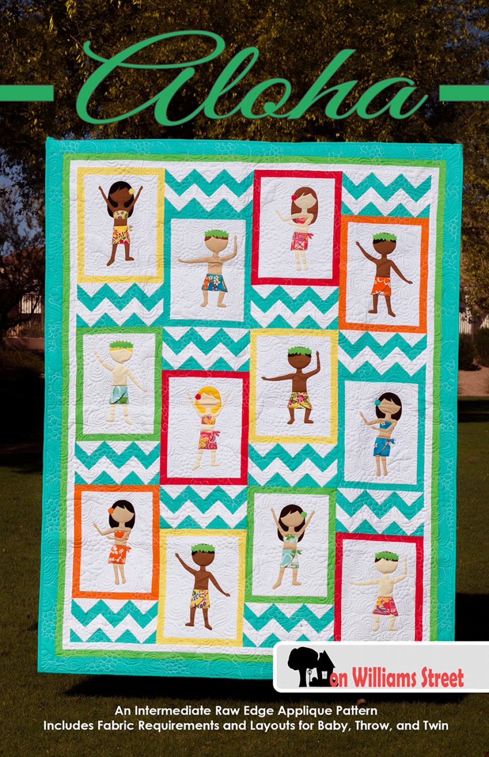 Aloha Quilt Pattern , quilting and craft projects