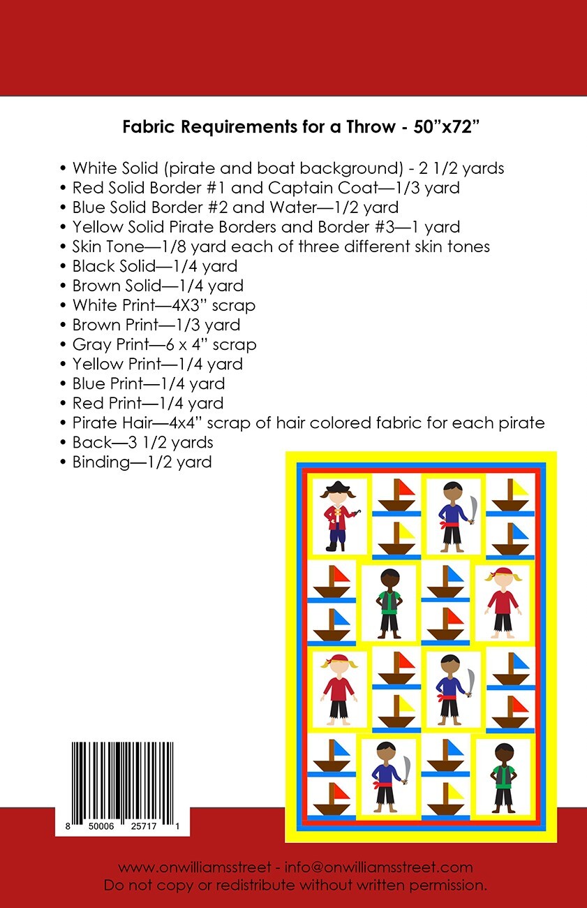 Yo Ho Ho Applique Quilt Pattern , quilting and craft projects