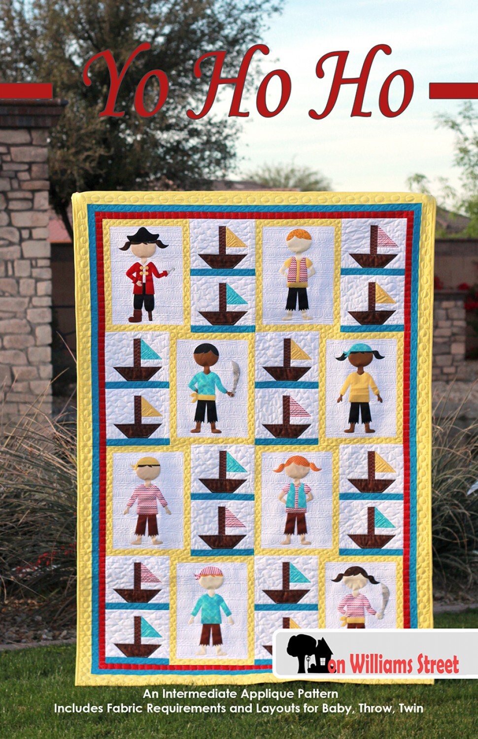 Yo Ho Ho Applique Quilt Pattern , quilting and craft projects