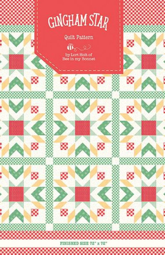 Lori Holt Gingham STAR Quilt Pattern , quilting and craft projects