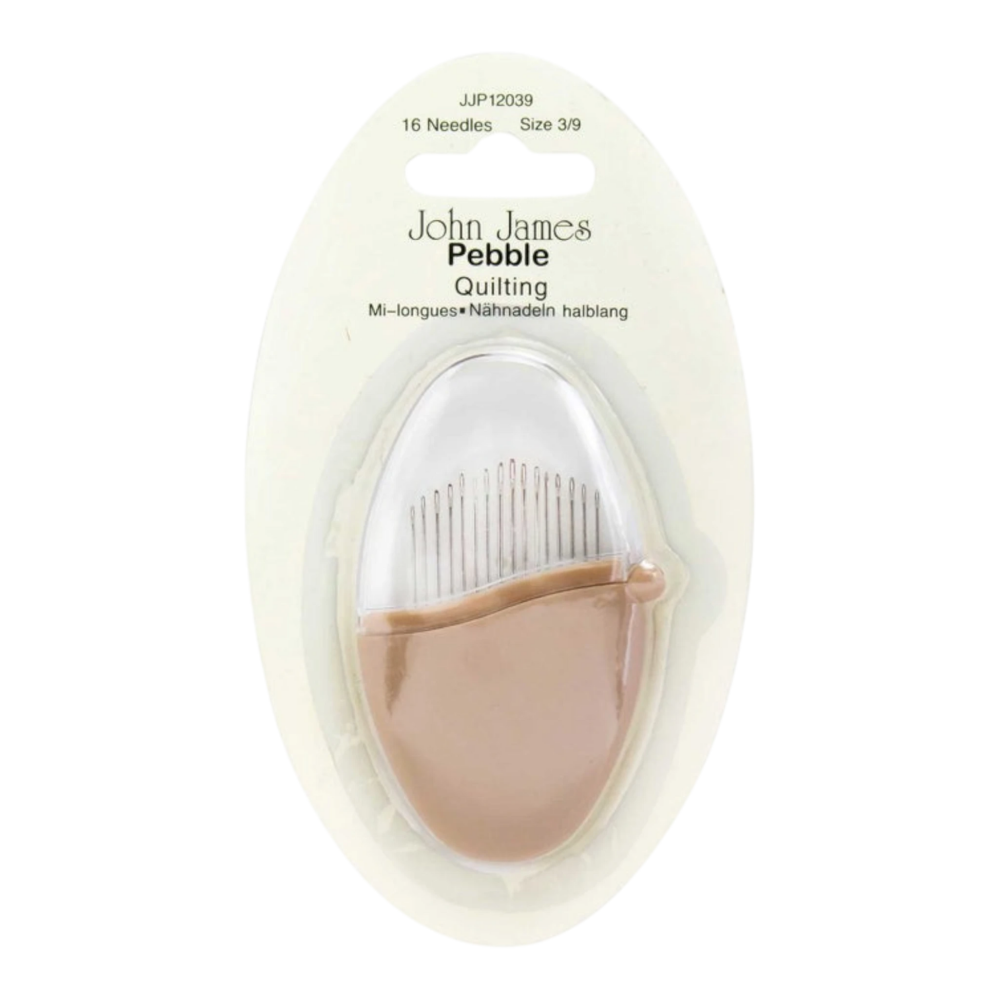 John James Pebble Quilting Needles 3/9 , quilting and needlework