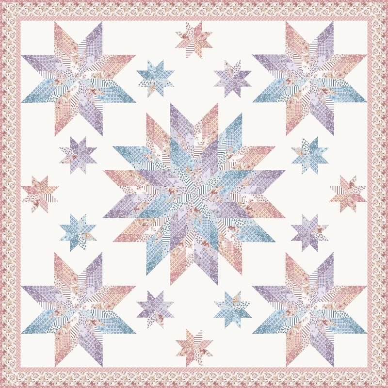 Modern Prairie Ma's Morning Star Quilt Pattern , quilting and craft projects