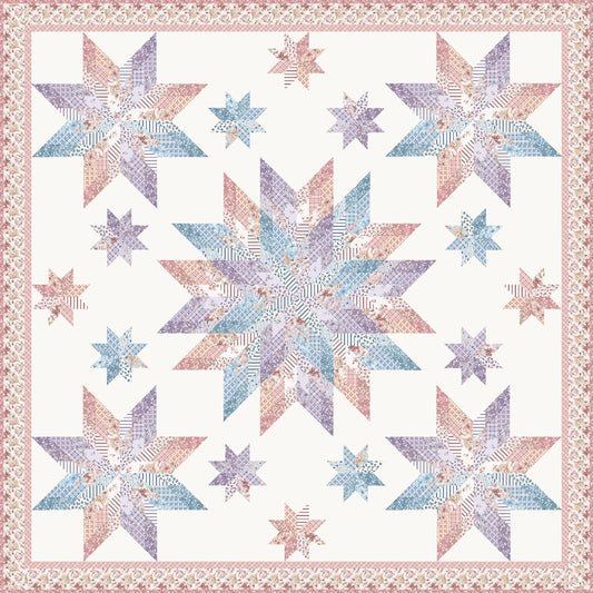 Modern Prairie Ma's Morning Star Quilt Pattern , quilting and craft projects