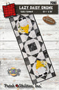 Lazy Daisy Gnome Applique Table Runner Pattern , quilting and craft projects