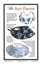 Sun Visors Pattern , quilting and craft projects