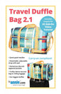 Travel Duffle Bag 2.1 Pattern , quilting and craft projects