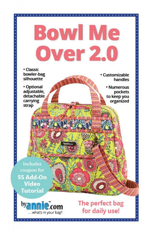 Bowl Me Over 2.0 Bag Pattern , quilting and craft projects