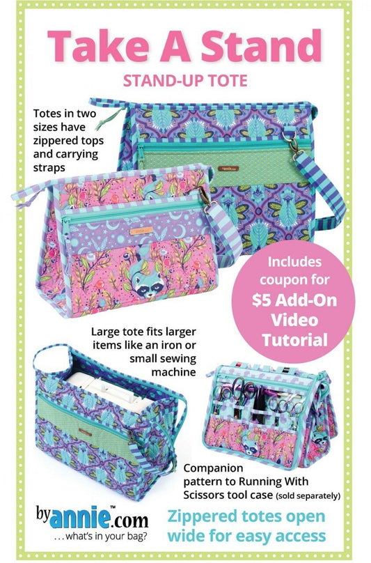 Take A Stand Tote Pattern , quilting and craft projects