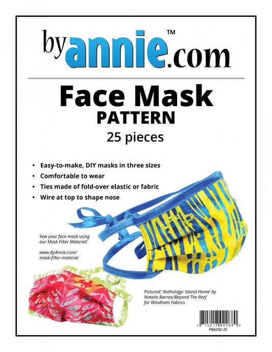 Face Mask Pattern , quilting and craft projects
