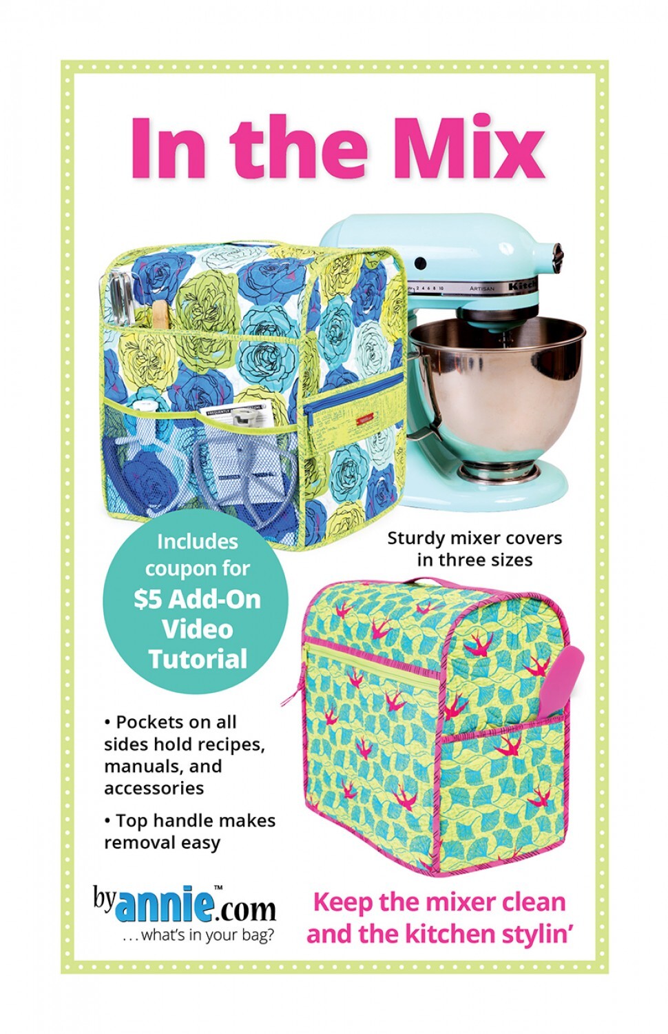 In The Mix Pattern , quilting and craft projects