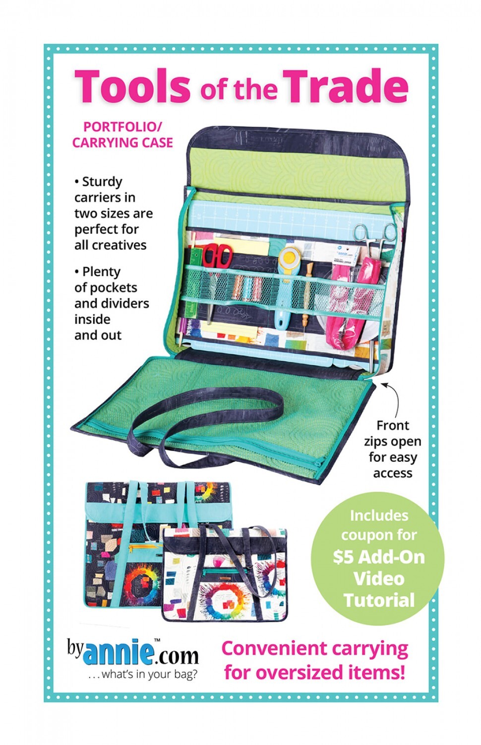 Tools of the Trade Pattern , crafting and sewing tasks